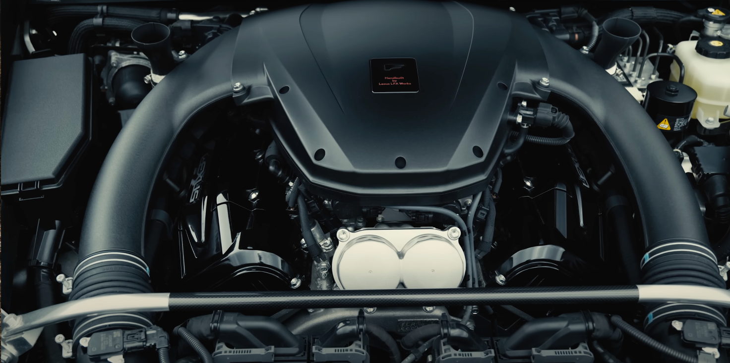 Lexus LFA Nürburgring Edition, engine